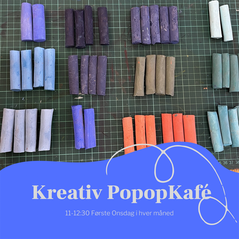 Kreativ Pop-op Kafé - Onsdag d.1. juli