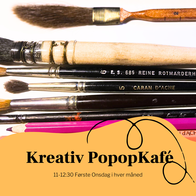 Kreativ Pop-op Kafé - Onsdag d.5. august