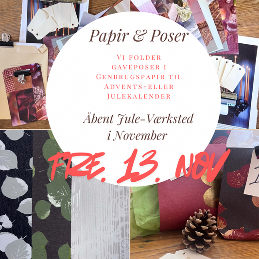 Julehygge - værksted - fredag d. 13. november 12:30 - 14.00