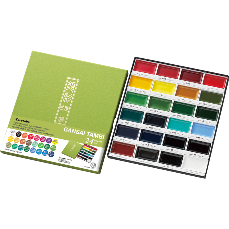 Gansai Tambi - 24 color Set - ZIG02024