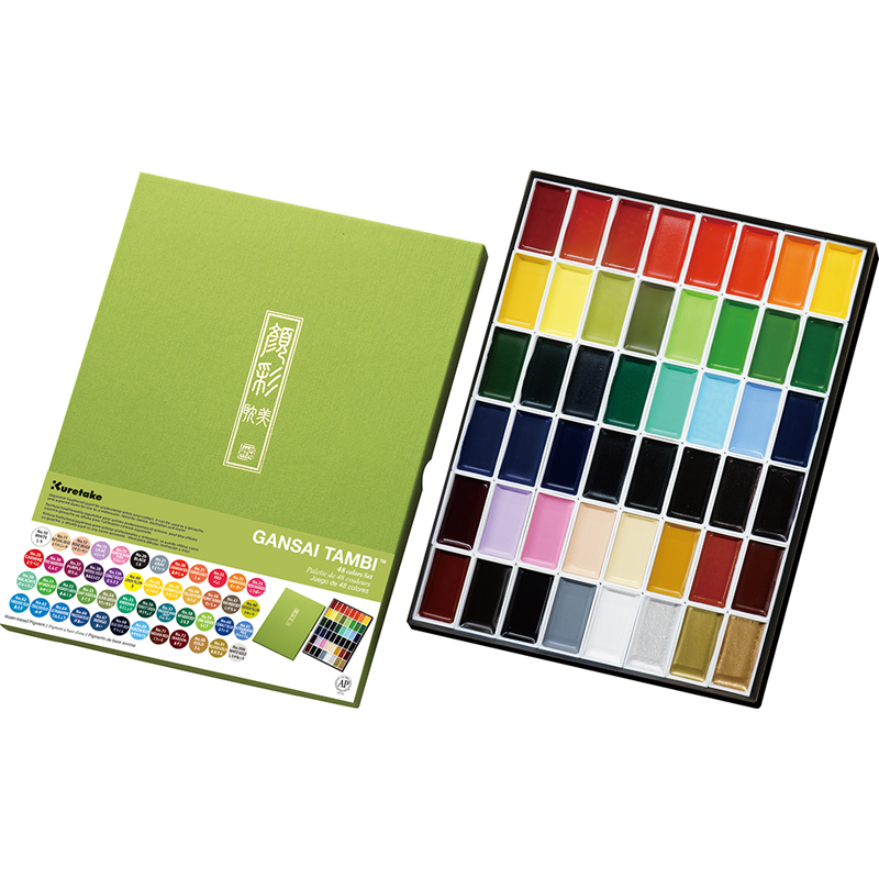 Gansai Tambi - 48 color Set - ZIG02048