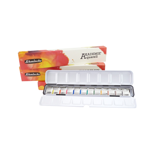 Schmincke Akademi Akvarel - 12 color set