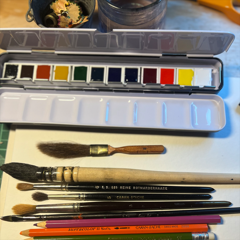 Schmincke Akademi Akvarel - 12 color set