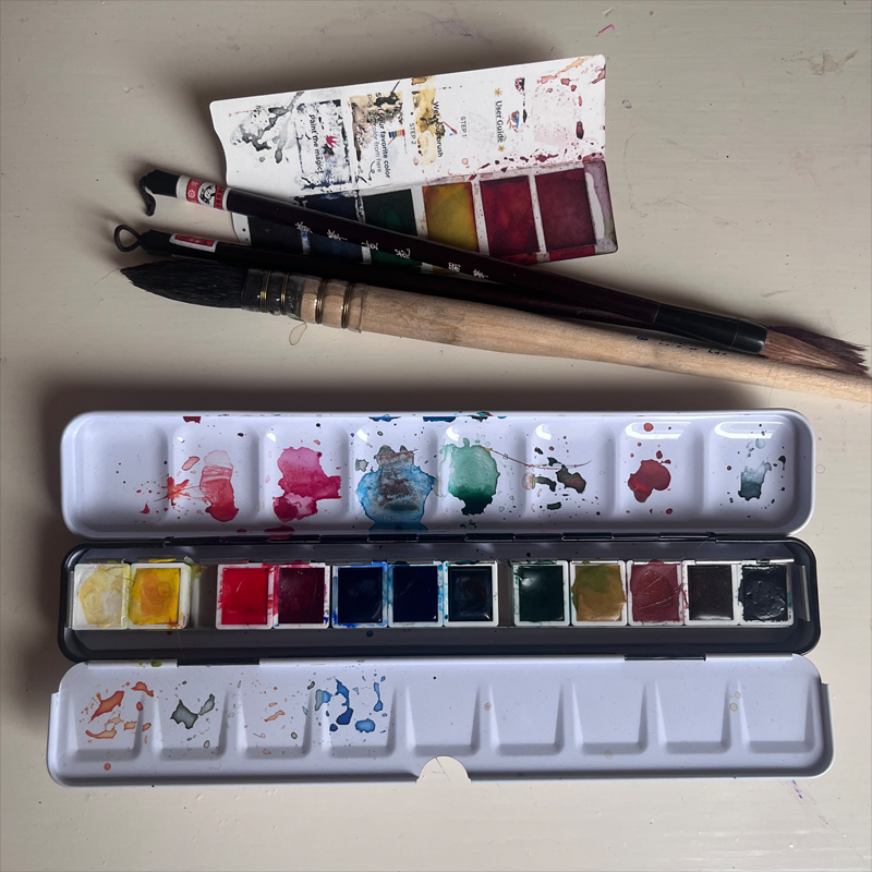 Schmincke Akademi Akvarel - 12 color set